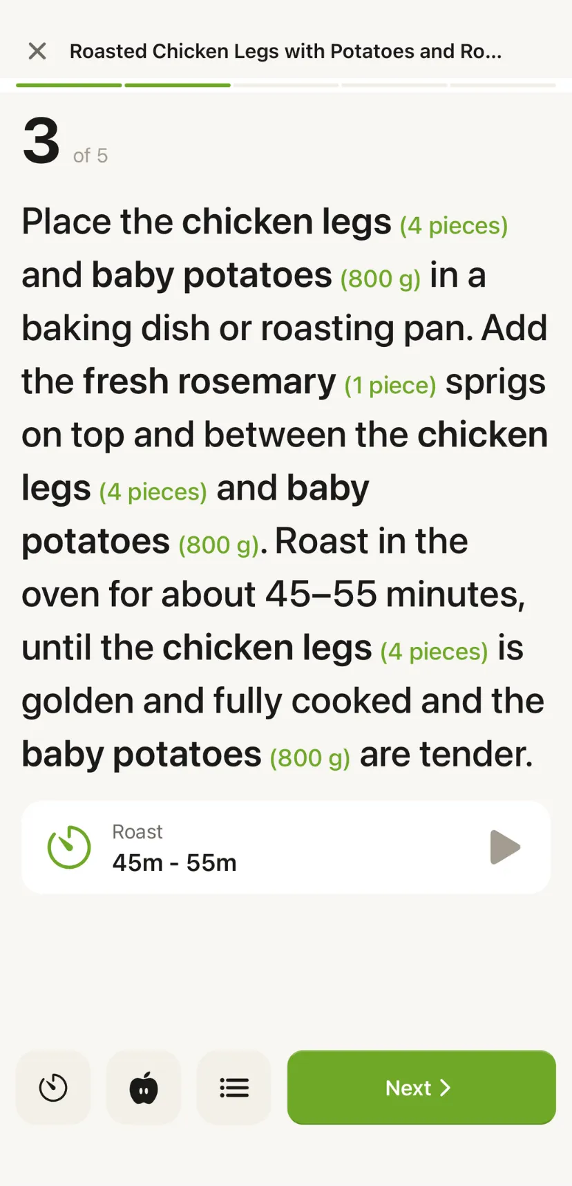Cooking